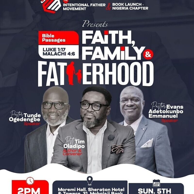 The Intentional Fathers Book & Movement Launch