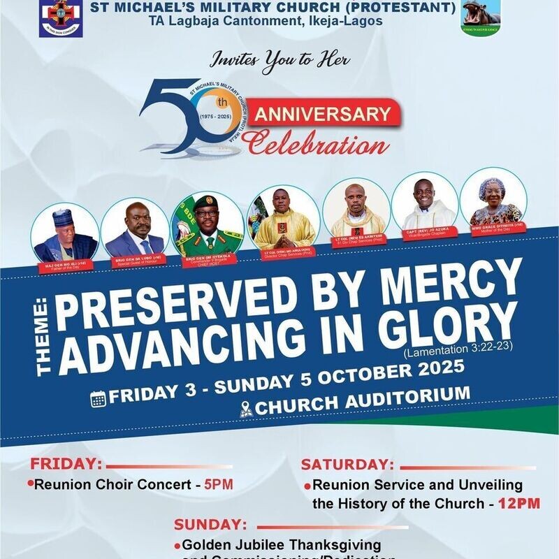 Jubilee Anniversary Celebration.