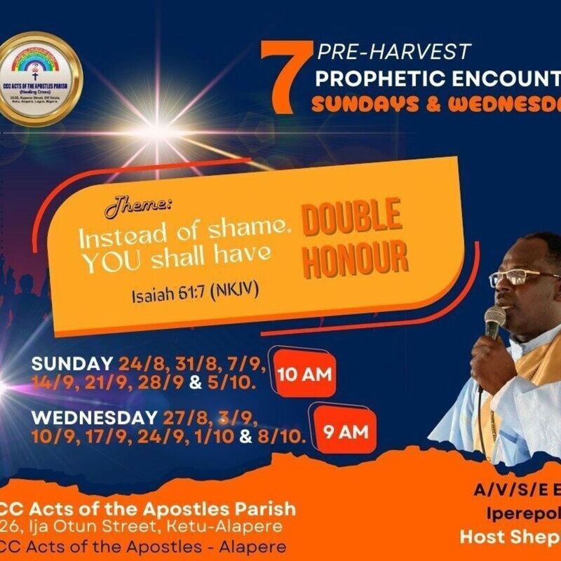 For your shame, you shall have DOUBLE HONOR