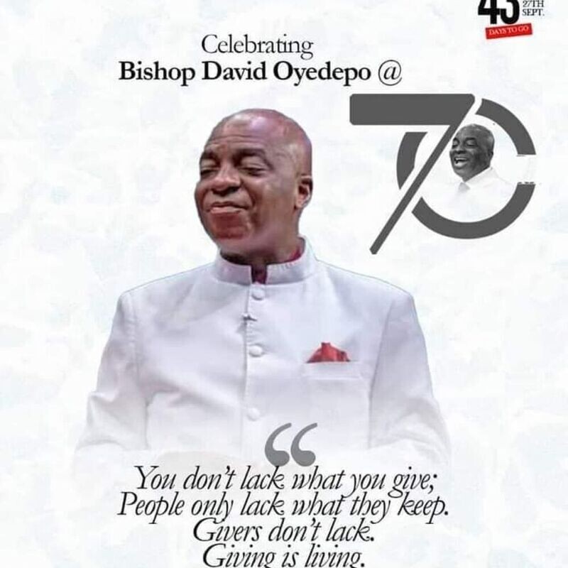 Bishop Oyedepo @70💃💃💃