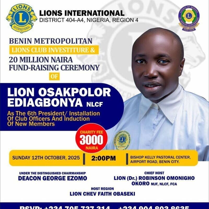 Lions Fund-rasing, Installation and Induction