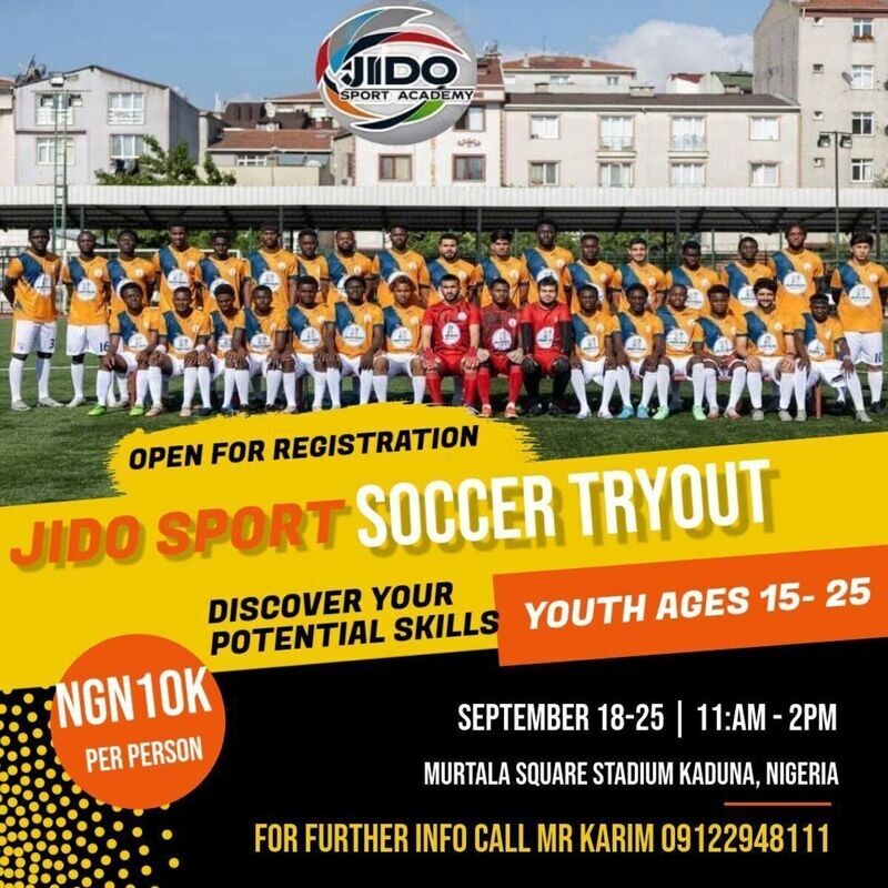 Lagos State Soccer Trials ⚽✅