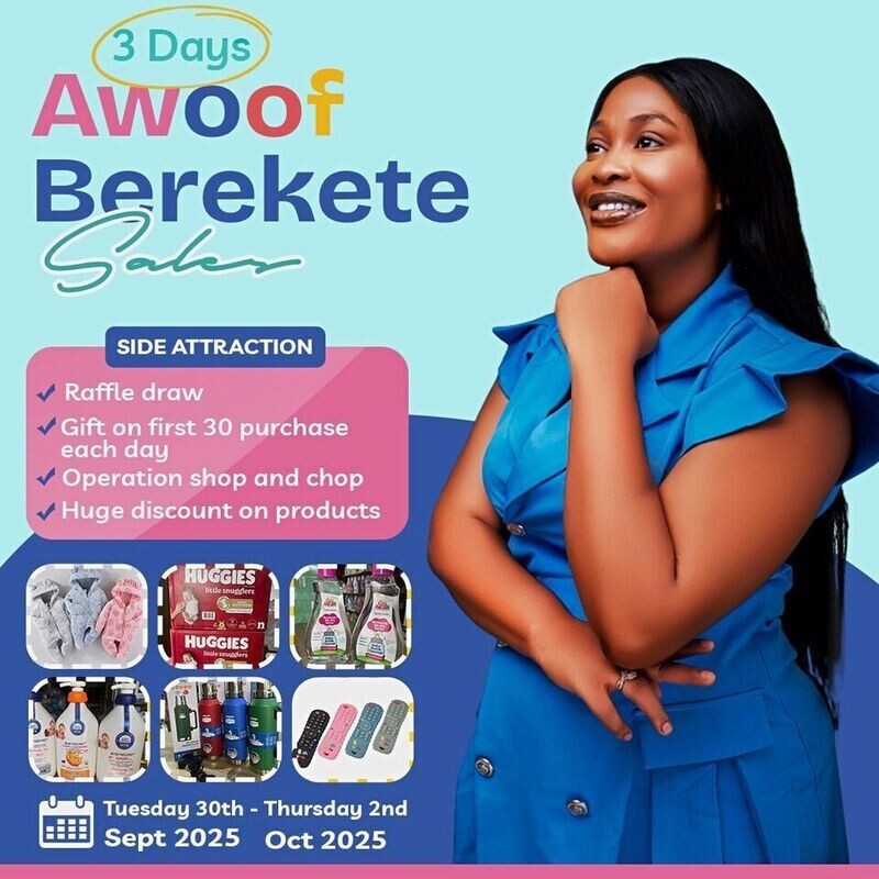Awoof Berekete Sales