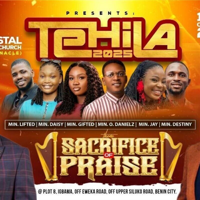 TEHILA 2025(sacrifice of praise)