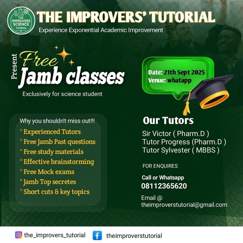 Free Jamb Class