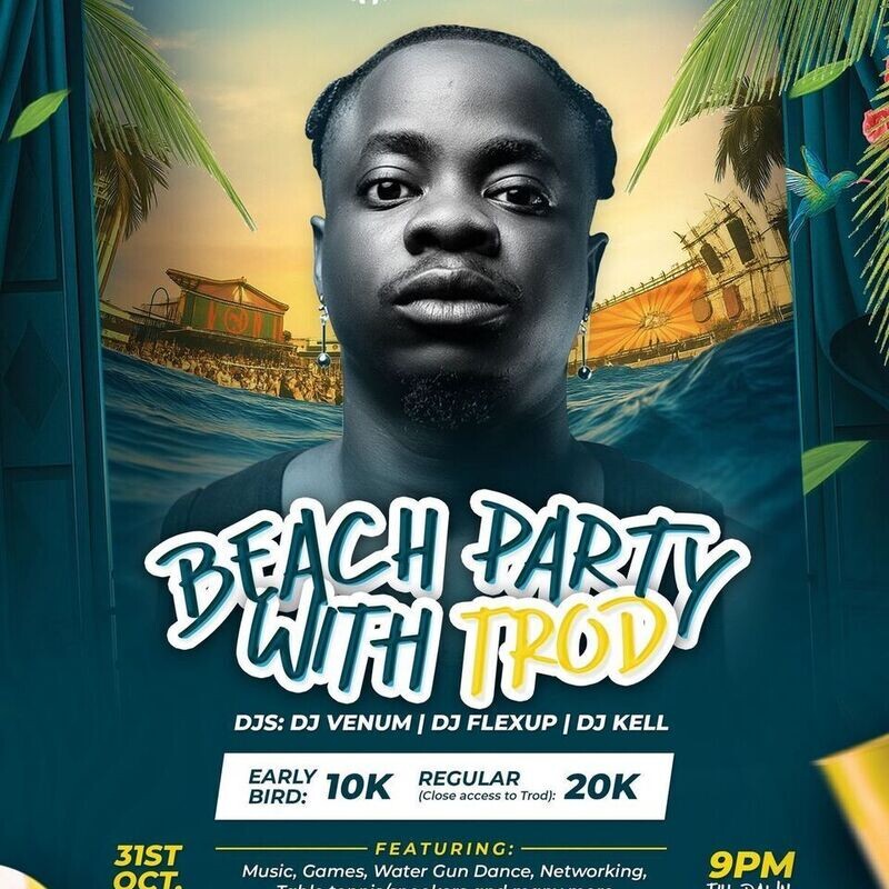 Beach Party with TROD