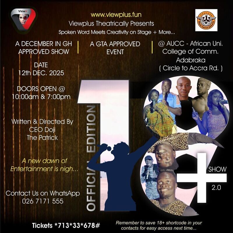 18+ Show 2.0 (Spoken word Meets Creativity)