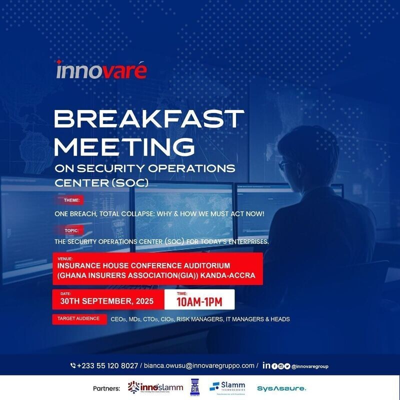 Breakfast Meeting on Security Operations Center (SOC)