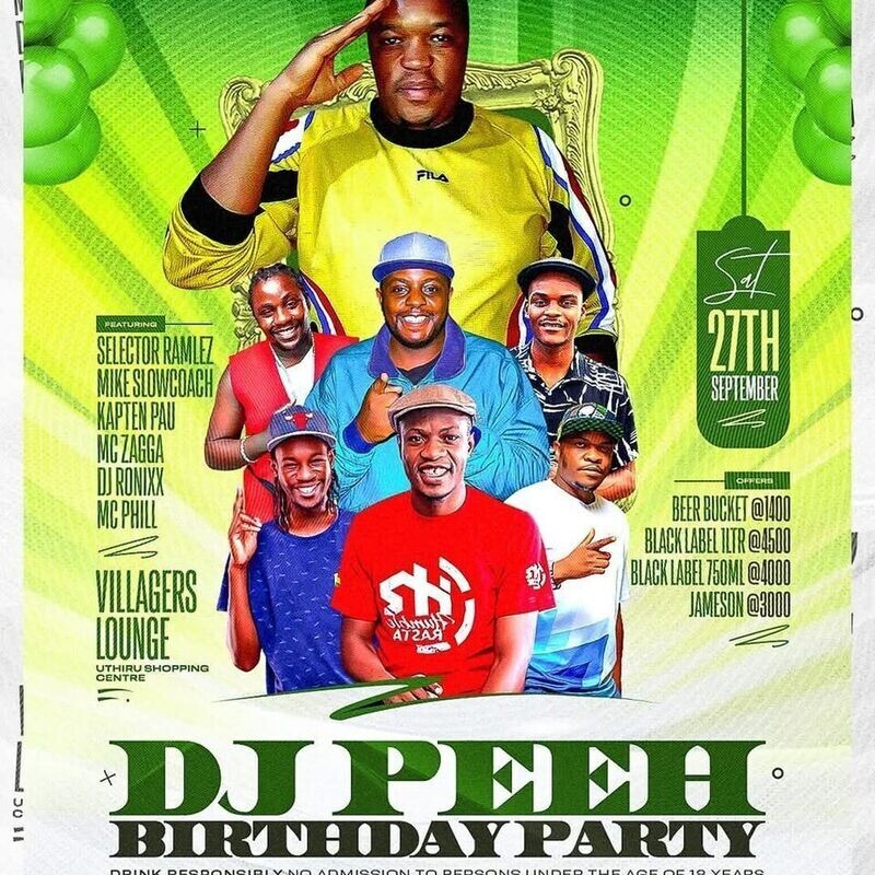 DJ PEEH Reggae Birthday Edition