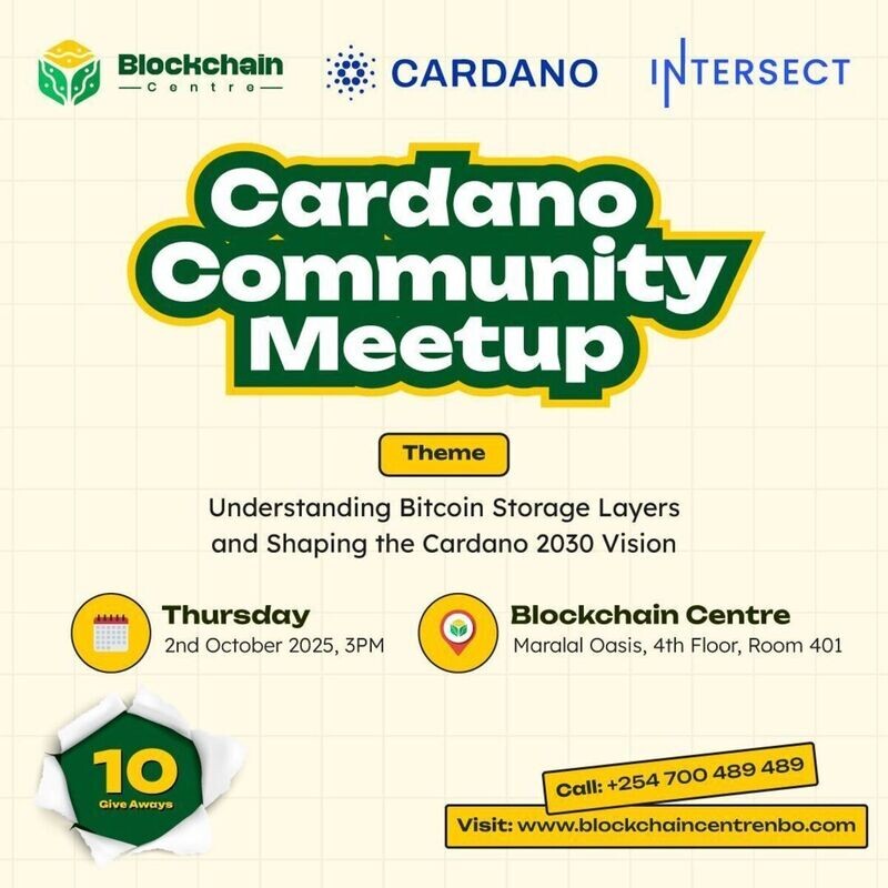 Cardano Community Meetup