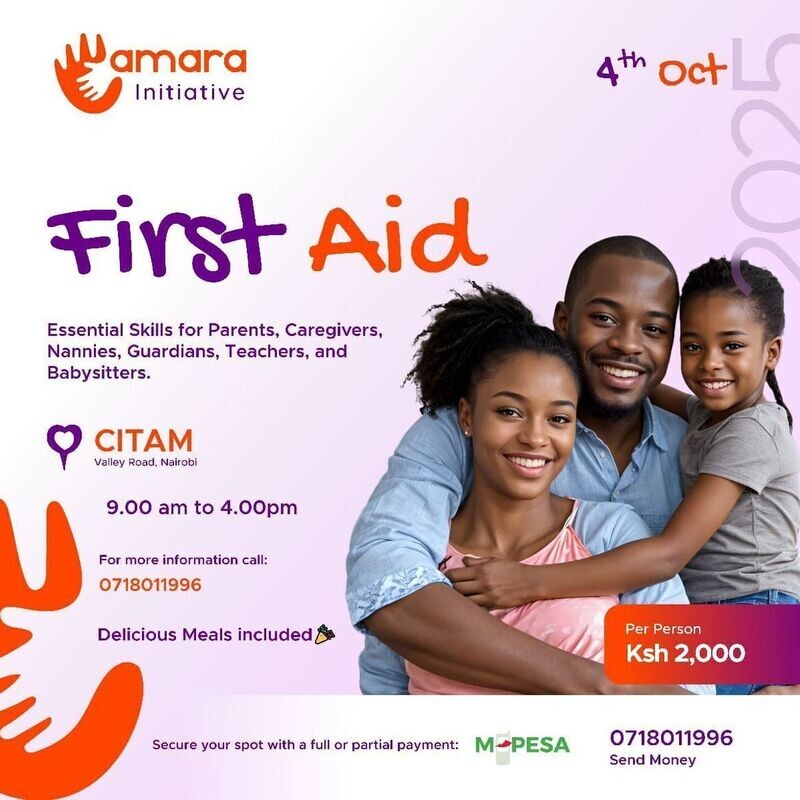 BASIC FIRST AID TRAINING - PEACE OF MIND (Calling all caregivers, nannies and parents)