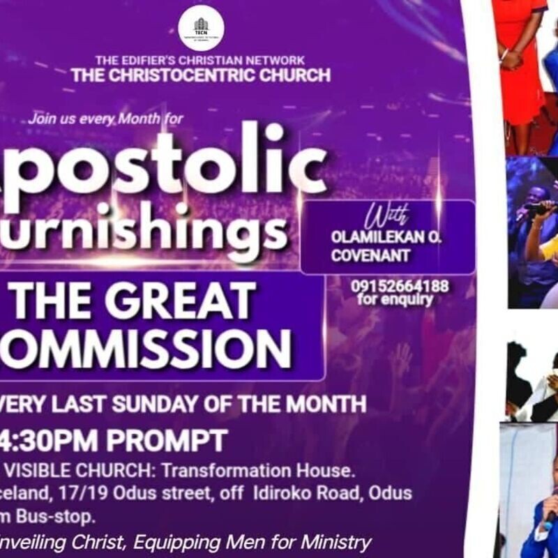 APOSTOLIC FURNISHINGS