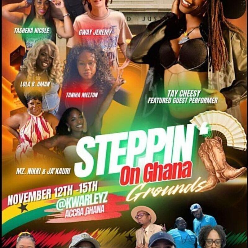 @ STEPPING on Ghana Grounds: A Celebration of Dance, Music and Heritage