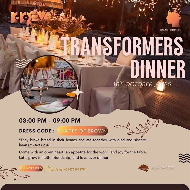 Transformer Annual Dinner