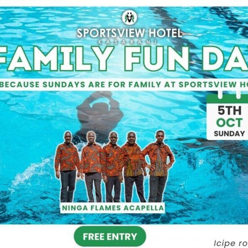Family Fun Activities in Nairobi at Sportsview Hotel Fun Day