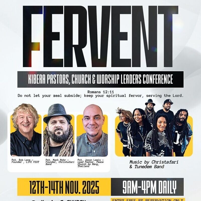 FERVENT – A Conference for Kibera Pastors, Church & Worship Leaders