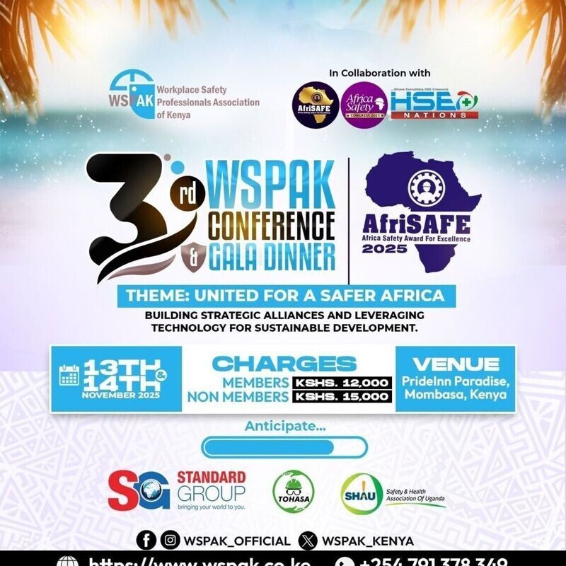 3RD OSH CONFERENCE AND AFRISAFE AWARDS 2025