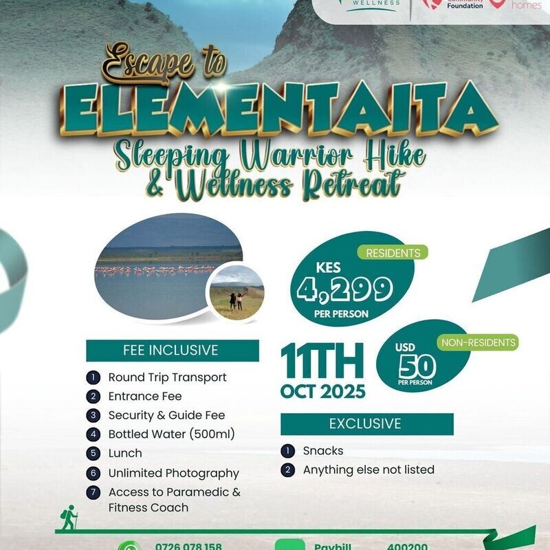 Sleeping Warrior in Elementaita Hike