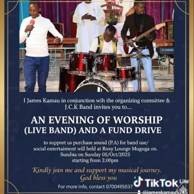 Fund drive for jck band sound (PA)