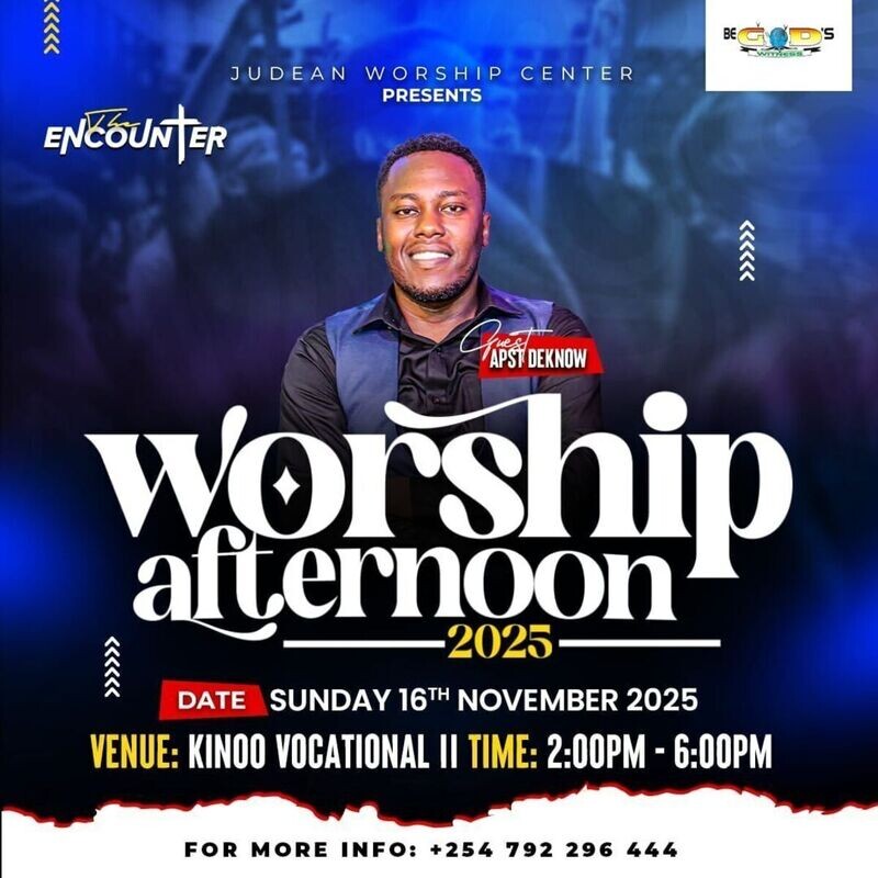 The Encounter Worship Afternoon 2025
