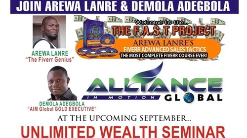 THE UNLIMITED WEALTH SEMINAR - SEPTEMBER 2015 EDITION