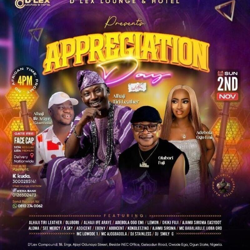 Appreciation Day with Alhaji Tiri Leather