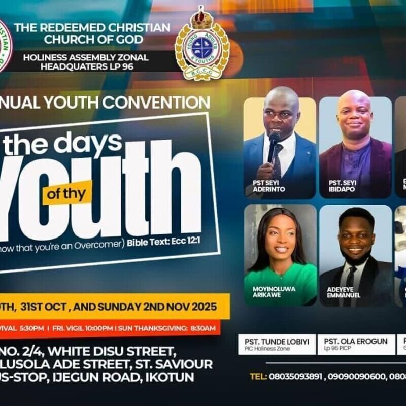 ANNUAL YOUTH CONVENTION
