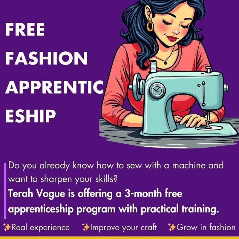 THREE MONTHS FREE APPRENTICESHIP