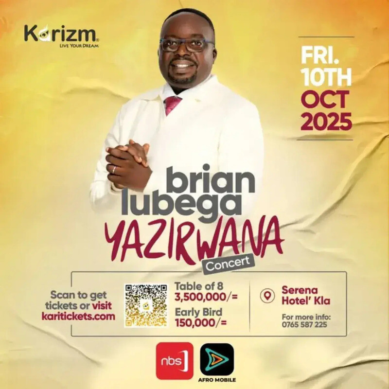Brian Lubega Yazilwana Concert
