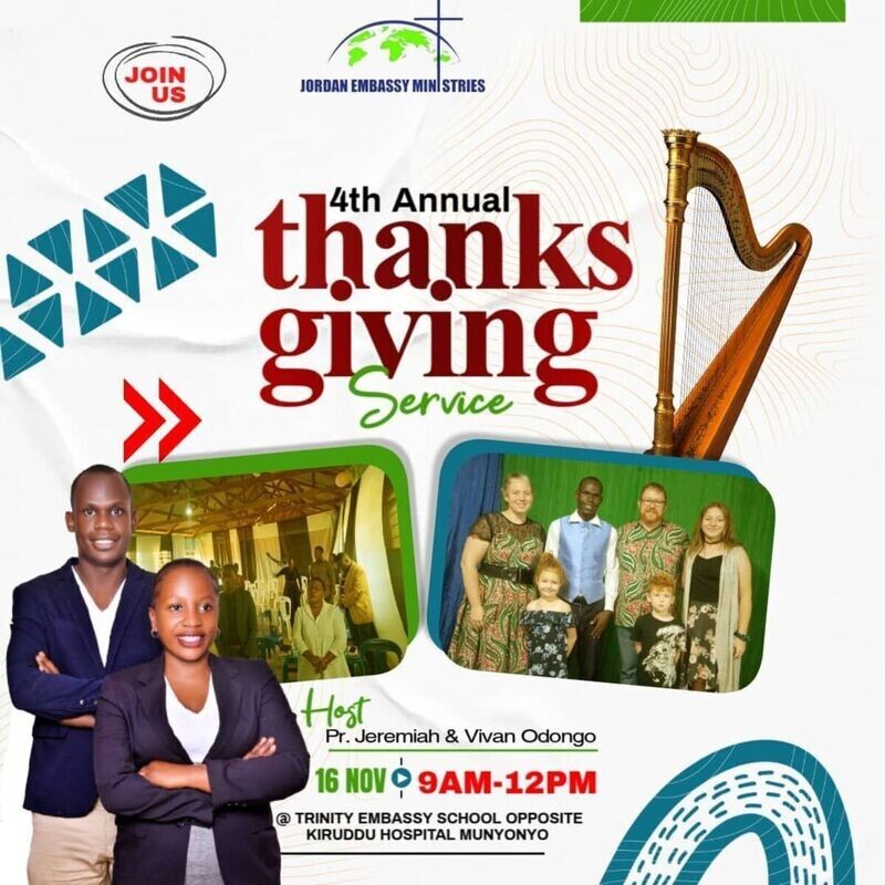 4TH ANNUAL THANKSGIVING SUNDAY SERVICE
