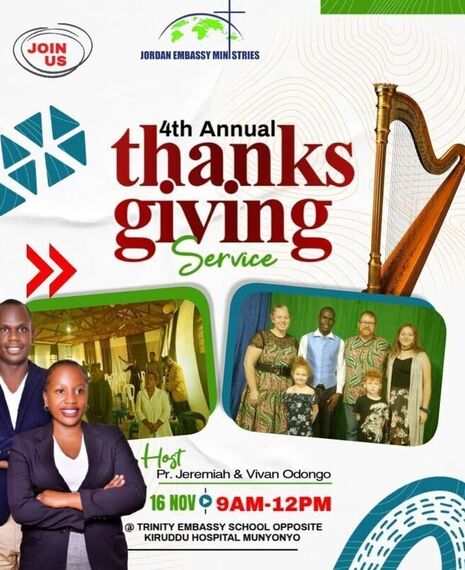 4TH ANNUAL THANKSGIVING SUNDAY SERVICE