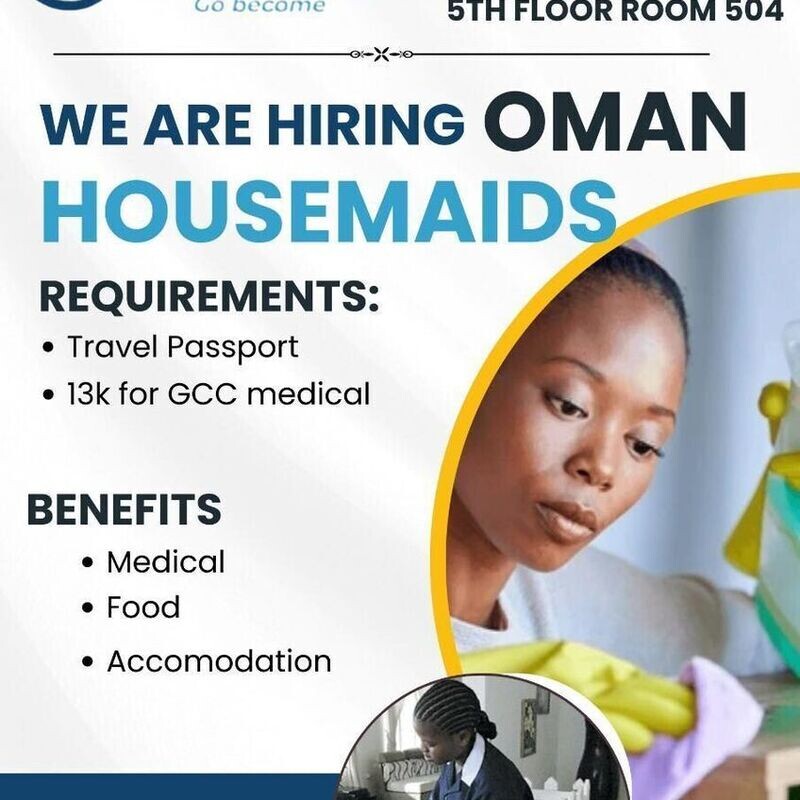 Oman housemaid jobs