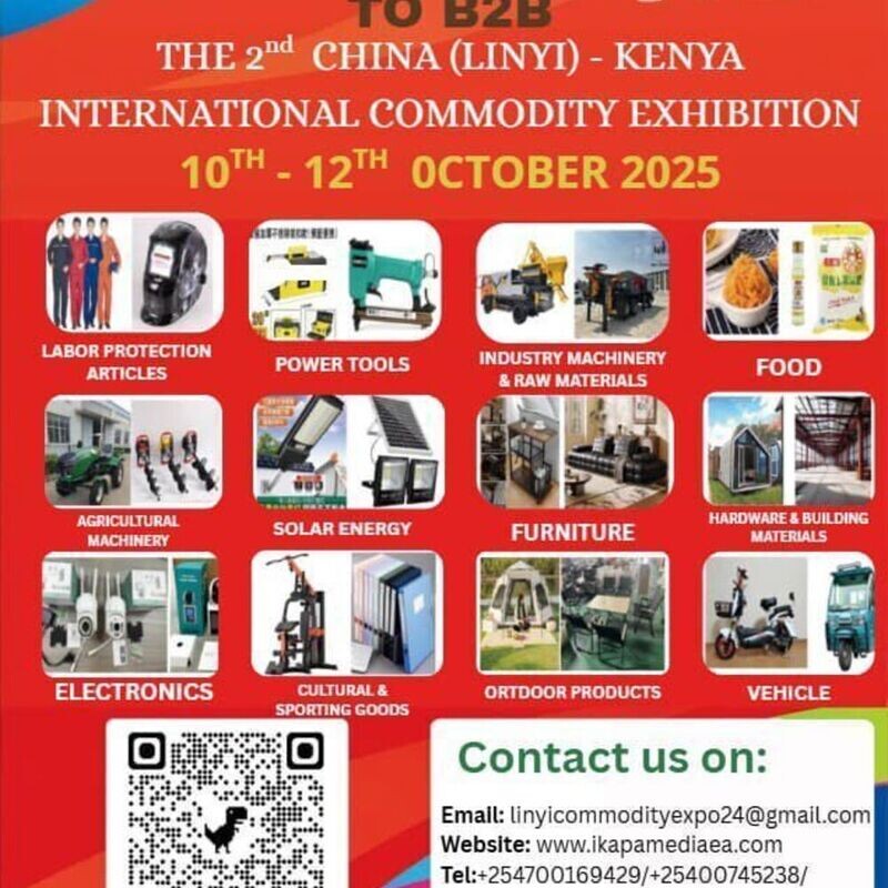 Welcome to 2nd China Linyi-Kenya International Commodity Expo SARIT EXPO CENTRE