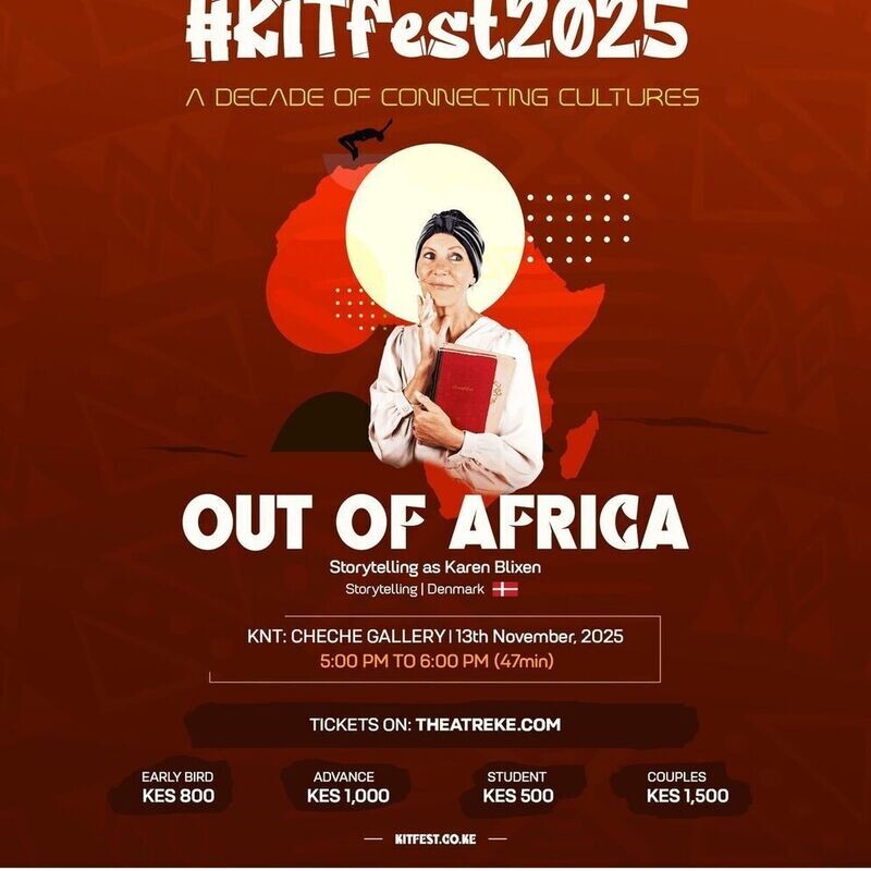 Out of Africa - Storytelling as Karen Blixen