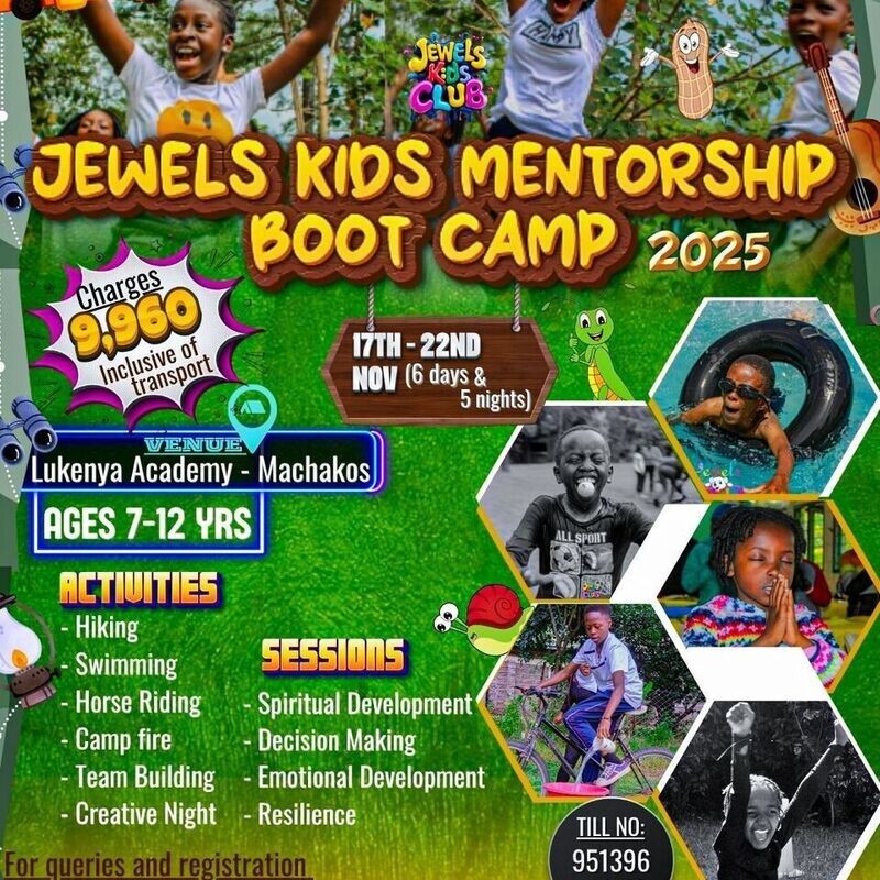 Jewels Kids Mentorship Boot Camp 2025