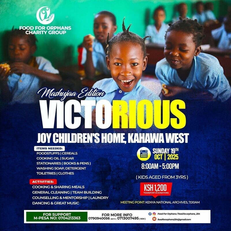 Victorious Joy Children's Home, Kahawa West Visit
