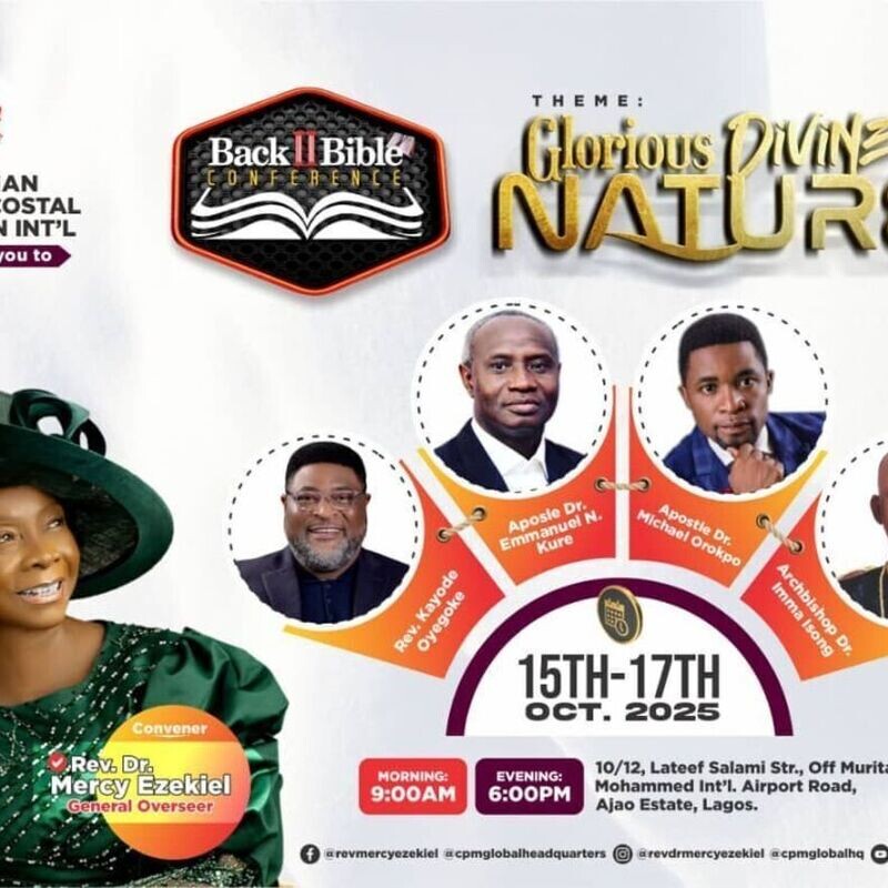 Back to Bible International Conference October Edition 2025