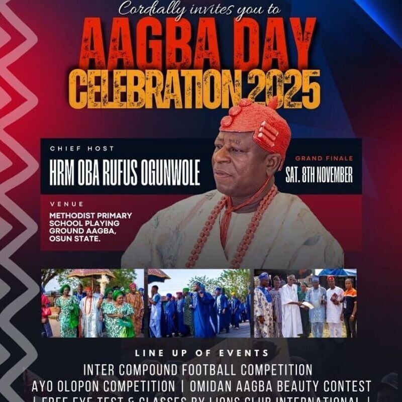 Aagba Day Celebration 2025