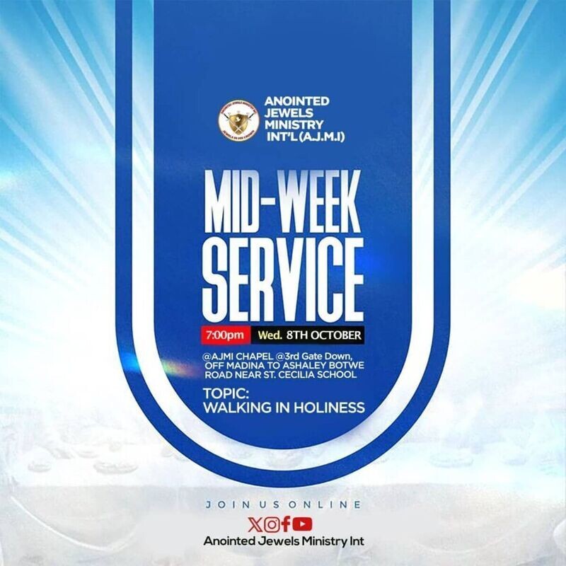 MIDWEEK SERVICE