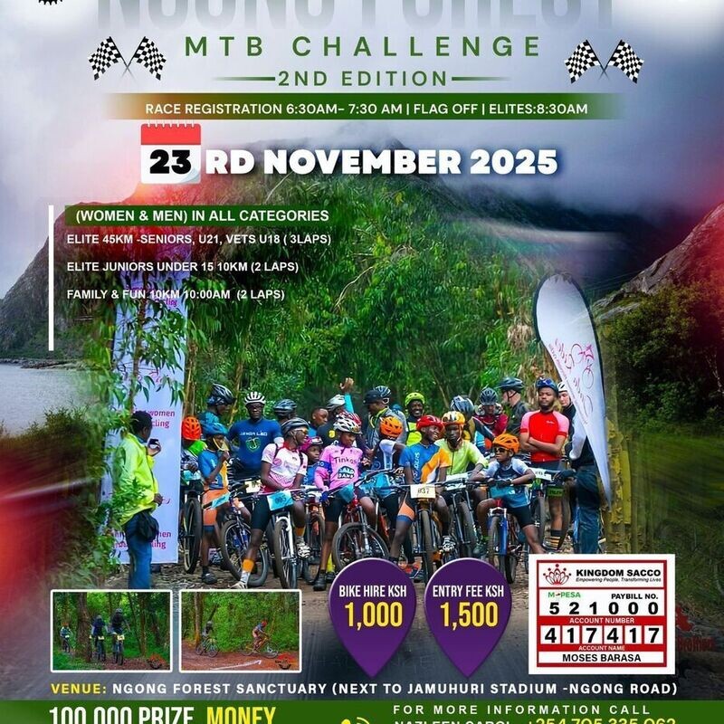 NGONG FOREST MTB CHALLENGE 2ND EDITION