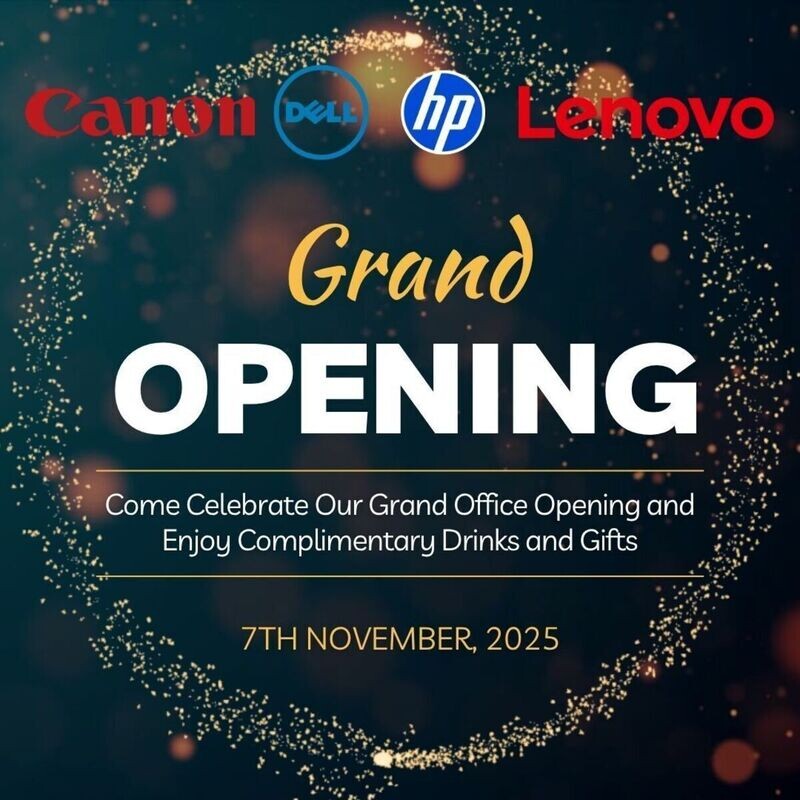 Grand Opening Ibadan Authorised Service Center - HP, Dell, Lenovo, Canon