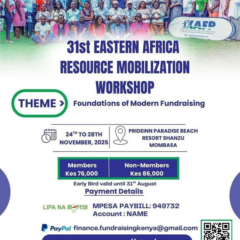 31st Eastern Africa Resource Mobilization Workshop