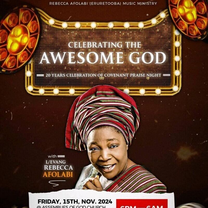 COVENANT PRAISE NIGHT 21ST NOVEMBER