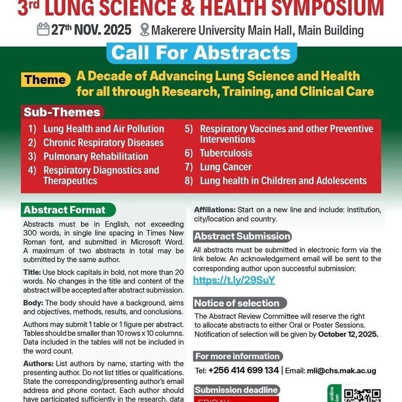 MLI@10 Lung Science and Health Symposium