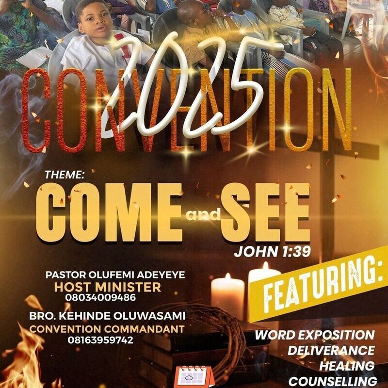 Holiness and Truth Tabernacle Convention 2025