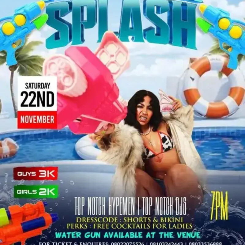 Water Gun Splash Pool Party