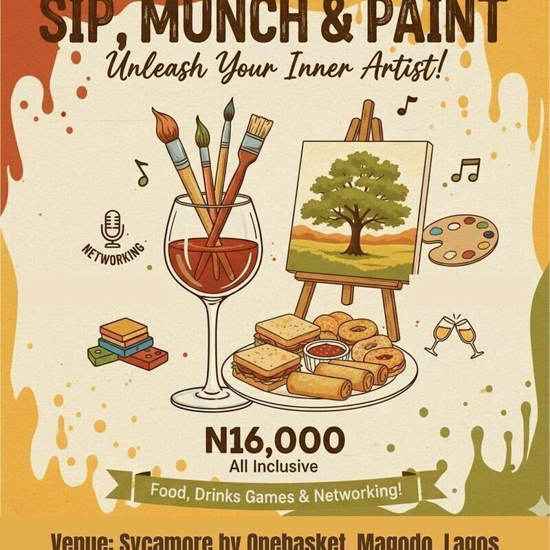 Paint, Munch and Sip