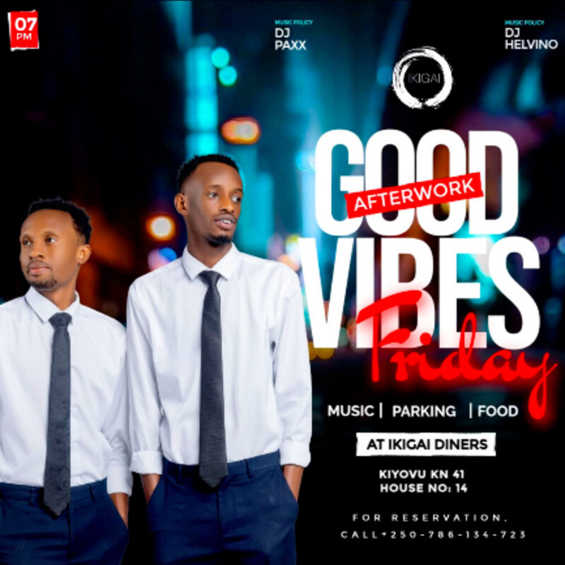 After Work Good Vibes Friday