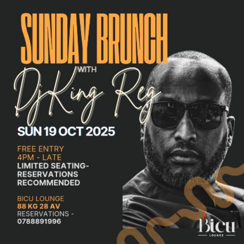 Sunday Brunch with Dj King Reg