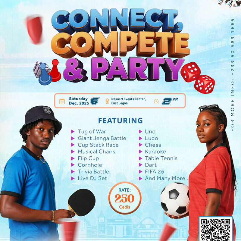 Connect, Compete & Party